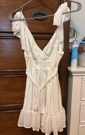 Lucy in the Sky Mini Dress White thumbnail 2
