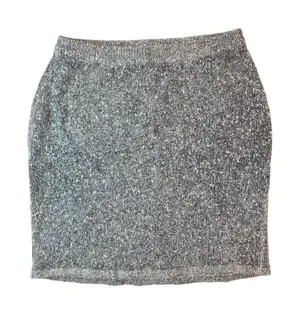 Dressbarn Vintage Gray Angora Silk Lambswool Skirt Size M‎ thumbnail 1