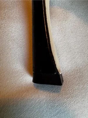 Adrianna Papell Black Leather Slingback Heels with Silver Pointed Cap thumbnail 5