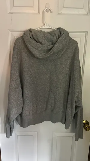 Nike Sweatshirt Grey Hoodie thumbnail 3