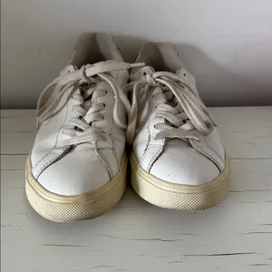 VEJA Esplar Leather Sneakers Extra White Natural Suede Low Top Lace Up Women’s 7 thumbnail 4