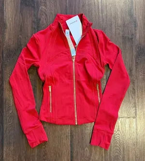 Red Lululemon Jacket thumbnail 1