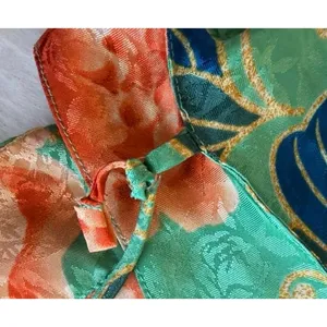 Rare Vintage 1990s Victoria's Secret Gold Label Floral Slip Nightie Dress medium thumbnail 7