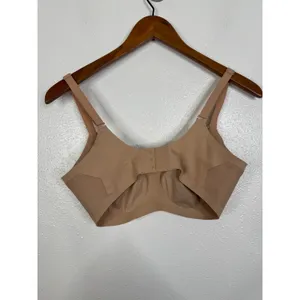 Honeylove Crossover Bra Tan Nude Wire-Free Supportive Bralette Size S 34B/C thumbnail 2