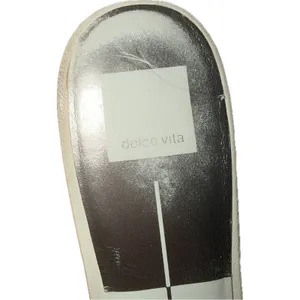 Dolce Vita Elvah Women's Mule Slide Flats White Studded Pointed Toe 9.5 thumbnail 5