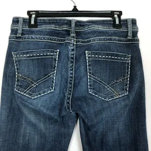 Vintage Stetson Jeans Womens 8 Flared Leg Retro Throwback Western Country Barn thumbnail 4
