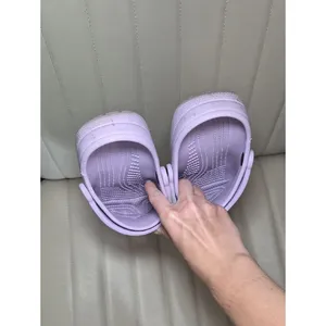 CROCS Classic Clog in Light Lavender 7 Womens Purple thumbnail 4