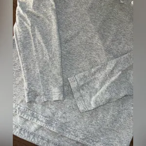 Women’s nike grey pullover thumbnail 2