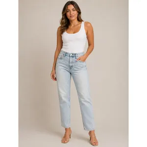 Madewell Women Jeans 25 Light Wash The Perfect Vintage Jean High Rise Tapered thumbnail 2