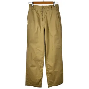 RE/DONE IDGAF High Rise Trouser in Khaki Revolve Made in USA Wide Leg Size 25 thumbnail 3