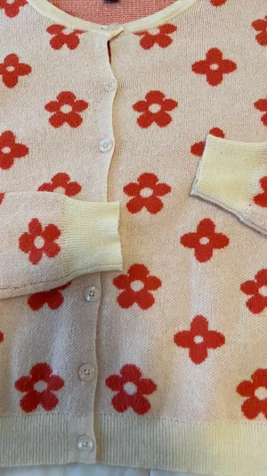 Target wild fable flower cardigan thumbnail 4