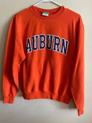 Auburn Crewneck Orange thumbnail 1