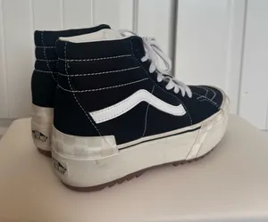 Vans High-Top Sneakers Black White thumbnail 1
