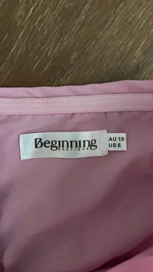 Beginning Boutique Dress Mini Pink thumbnail 2