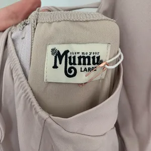 Show Me Your Mumu Godshaw Goddess Gown - Size‎ L - Show Me The Ring Crisp - NWT thumbnail 3