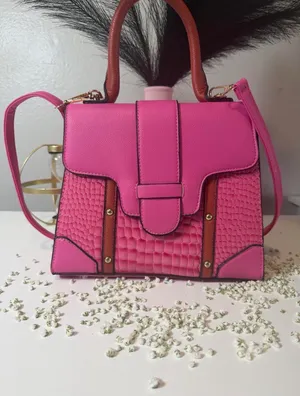 Pink Crocodile handbag thumbnail 2