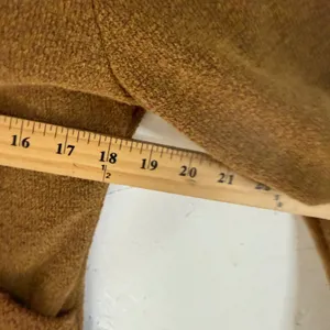 Prana Brown Fuzzy Fleece Half Zip Hoodie‎ Pullover Sweatshirt Women's Small thumbnail 6