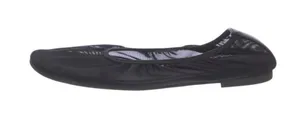 Reformation Marcadet knit ballet flat breathable black mesh upper minimalist 5.5 thumbnail 1