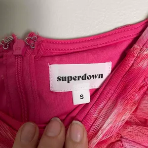 Superdown Womens Pink Strapless Ruched Bodycon Micro Mini Dress Small thumbnail 6