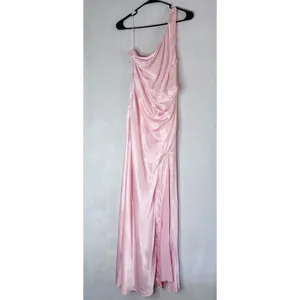 Hello Molly The Aurora Pink Satin Maxi Dress Wedding Parlor thumbnail 4