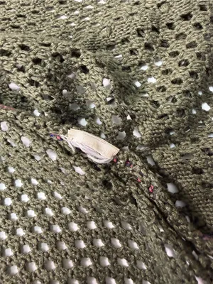 miami Olive Open-Knit Fringe Beach Coverup thumbnail 5