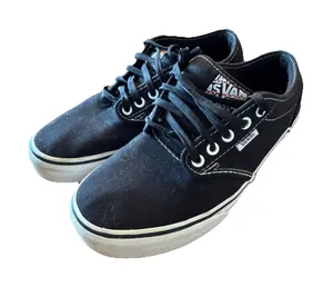 VANS ATWOOD SKATEBOARD SHOE BLACK/WHITE Women’s 8.5 #1 Skateboarding Shoe thumbnail 1
