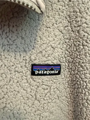 Patagonia Los Gatos Fleece 1/4 zip Pullover Salt Gray size Large thumbnail 3