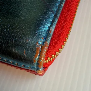 Loungefly x Marvel Purse Wallet Captain Marvel Metallic Logo Zip Around thumbnail 7