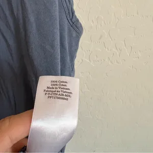 Everlane 100% cotton blue sleeveless shirt thumbnail 4