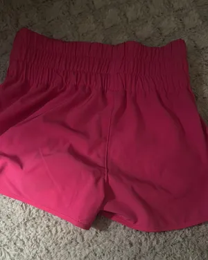 Pink Athletic High Waisted Shorts thumbnail 1