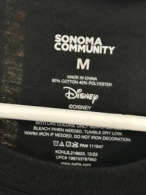Sonoma Black Graphic Tee with Rainbow Accent thumbnail 4