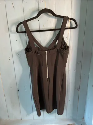 Emerald Sundae Black Strappy Cutout Bodycon Mini Dress | Size Medium thumbnail 6