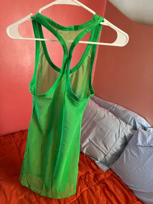 Savage X Fenty Mesh Green Coverup thumbnail 2