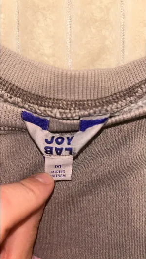 Cropped JoyLab Neutral Sweatshirt thumbnail 2