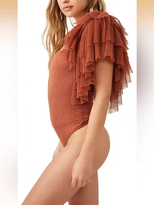 NWOT Free People Kill The Lights Bodysuit thumbnail 2