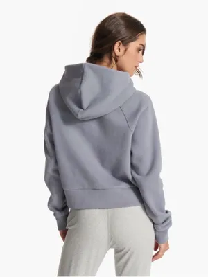 Vuori Restore Half 1/2 Zip Hoodie Fleece Sweatshirt Long Sleeve Gray Blue Medium thumbnail 2