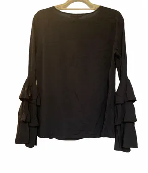 Solitaire blouse bell sleeve size medium thumbnail 2