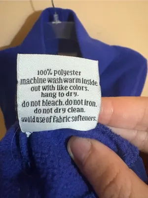 Tuckernuck Dudley Stephens Blue Fleece Turtleneck Sweater thumbnail 3