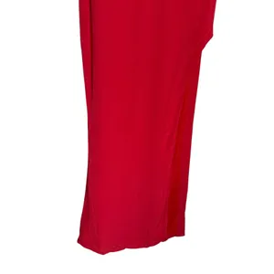 Lovers + Friends Revolve Red Off the Shoulder Side Slit Cocktail Maxi Gown S thumbnail 4