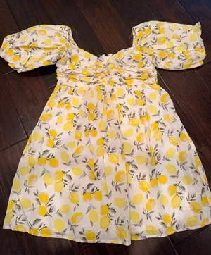 Lemon dress Yellow thumbnail 1