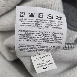 Nike SPORTSWEAR RALLY CREW GRAY Sweatshirt with Black logo Size M‎ thumbnail 10