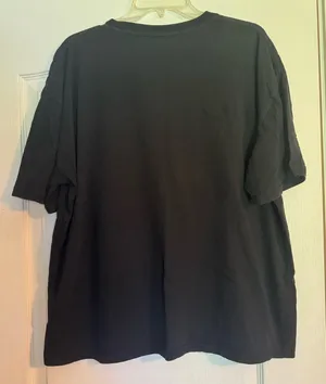 Shein Black short sleeve tshirt w/ White and Orange Tiger Graphic thumbnail 2