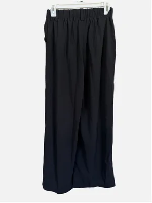 Size XS (Petite) Halara High Waisted Plicated Side Pocket Wide Leg Waffle Pants thumbnail 4