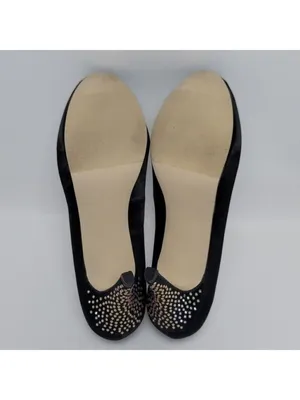 Madden Girl Getta Rhinestone Embellished Heel Pump Shoe Size 7 Black thumbnail 9
