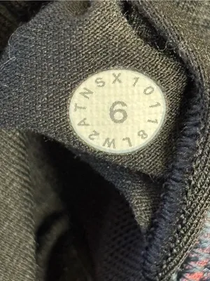 Lululemon Time To Sweat Bra Hinshu Alpine White Multi size 6 thumbnail 5
