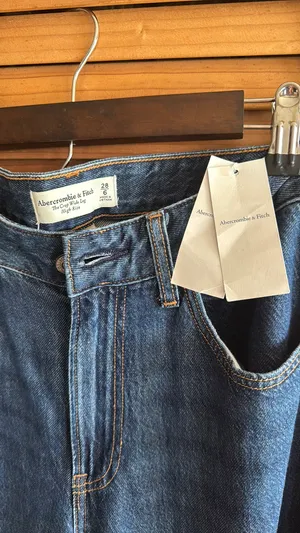 Abercrombie the Crop Wide Leg High Rise Curve Love thumbnail 4