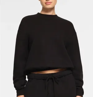 Skims Cotton Fleece Crewneck thumbnail 1