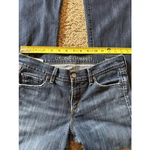 Women's Citizens Of Humanity Sz 27 Long Tall Kelly Low Rise Bootcut Jeans Y2K thumbnail 6