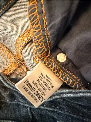 L.L.Bean Size 8 Regular Classic Fit Bootcut Stretch Dark Wash Denim Jeans thumbnail 10