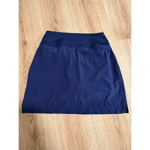 Puma Navy Blue Golf Skort Womens XS Athletic Skirt with Pockets and Inner Shorts thumbnail 2